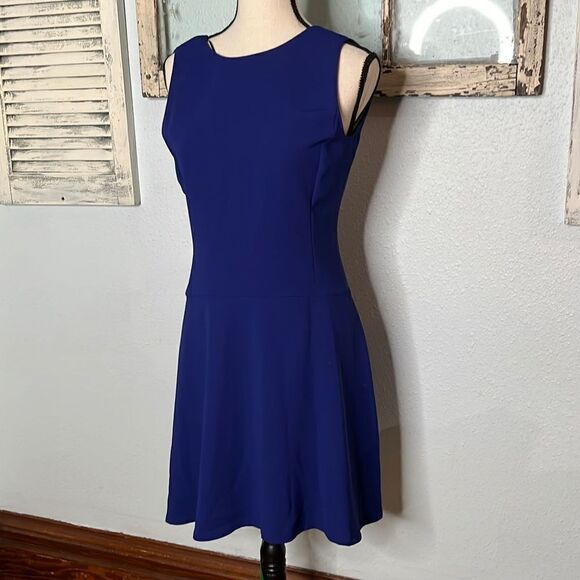 Zara Woman Princess Seams Sleeveless V Back Mini Dress Size Medium NWT - Picture 2 of 11